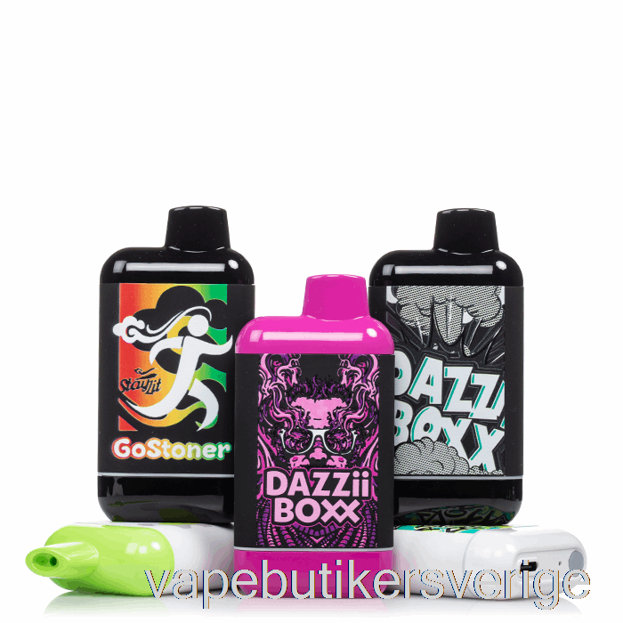 Vape Sverige Dazzleaf Dazzii Boxx 510 Batteri Btc Svart (läder)